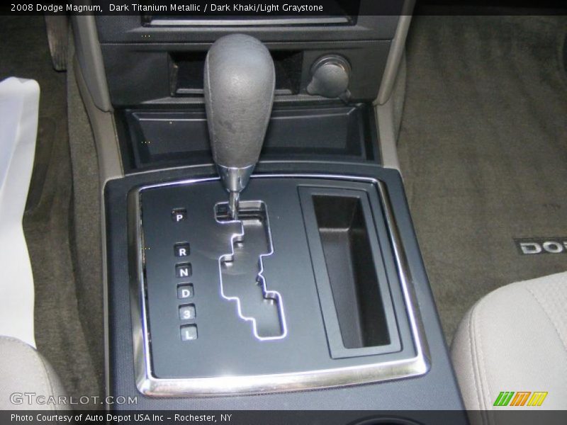 Dark Titanium Metallic / Dark Khaki/Light Graystone 2008 Dodge Magnum