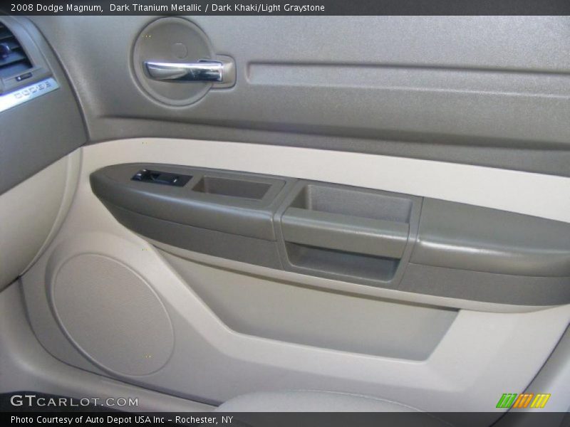 Dark Titanium Metallic / Dark Khaki/Light Graystone 2008 Dodge Magnum