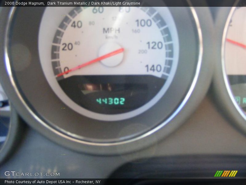 Dark Titanium Metallic / Dark Khaki/Light Graystone 2008 Dodge Magnum