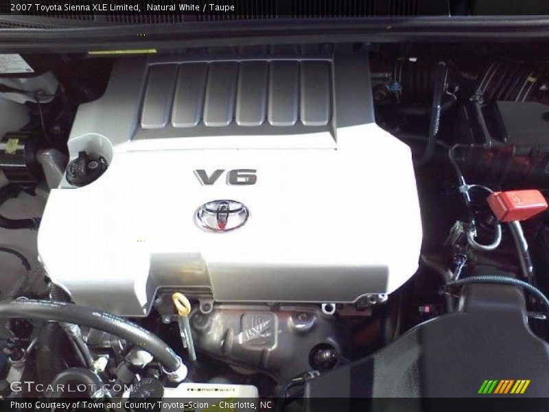 Natural White / Taupe 2007 Toyota Sienna XLE Limited