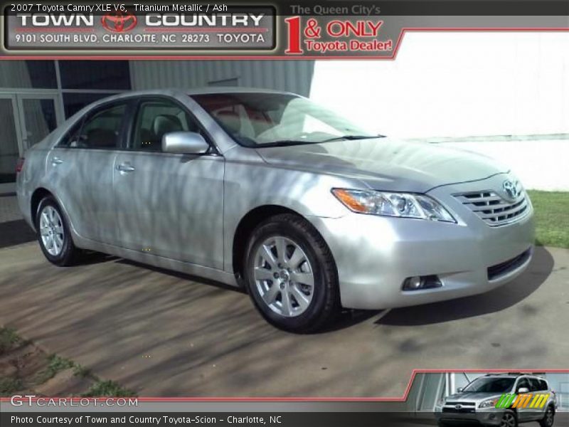 Titanium Metallic / Ash 2007 Toyota Camry XLE V6