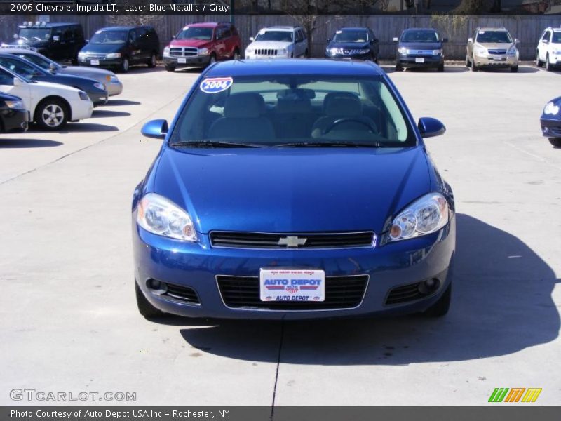 Laser Blue Metallic / Gray 2006 Chevrolet Impala LT