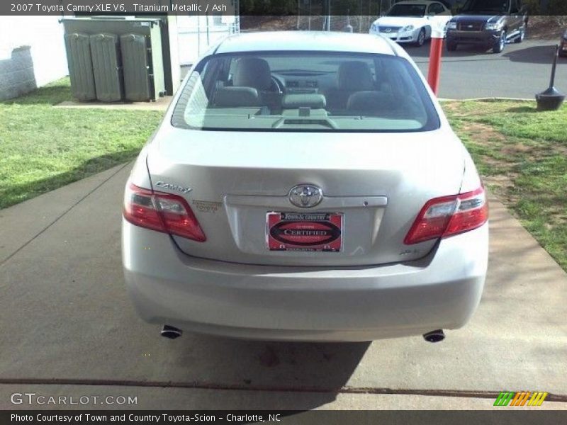 Titanium Metallic / Ash 2007 Toyota Camry XLE V6