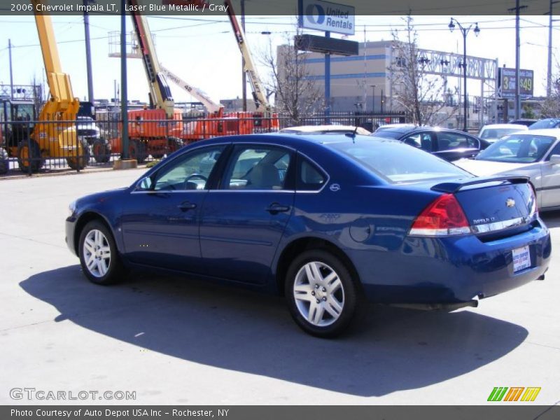 Laser Blue Metallic / Gray 2006 Chevrolet Impala LT
