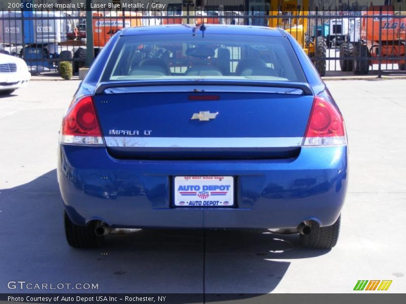 Laser Blue Metallic / Gray 2006 Chevrolet Impala LT