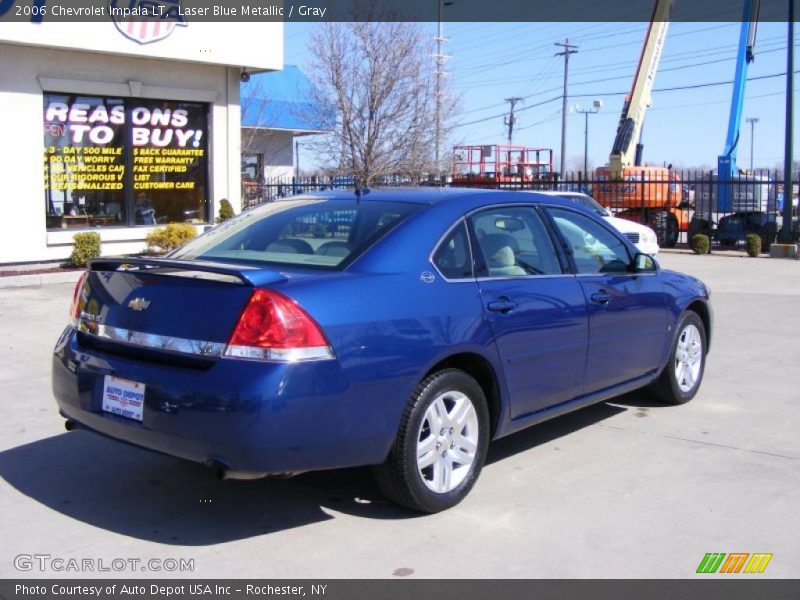 Laser Blue Metallic / Gray 2006 Chevrolet Impala LT