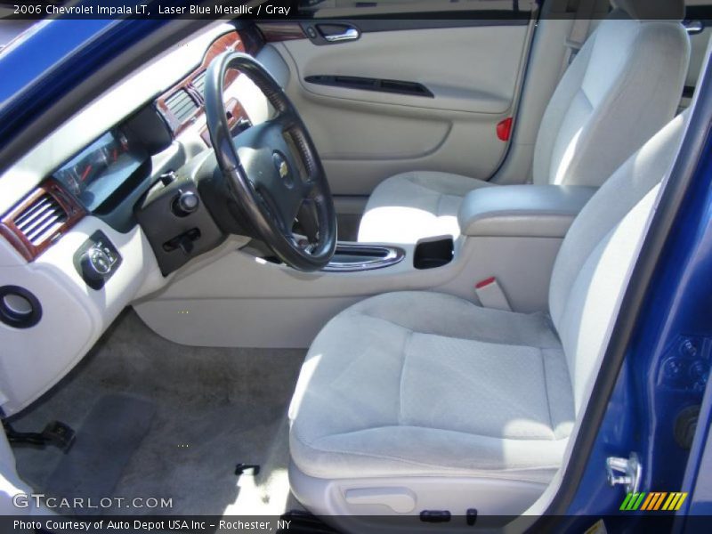Laser Blue Metallic / Gray 2006 Chevrolet Impala LT