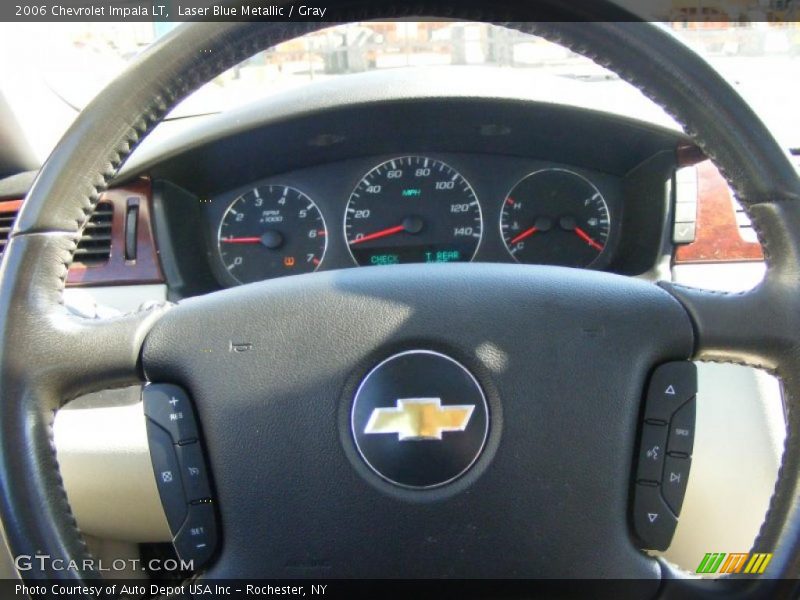 Laser Blue Metallic / Gray 2006 Chevrolet Impala LT
