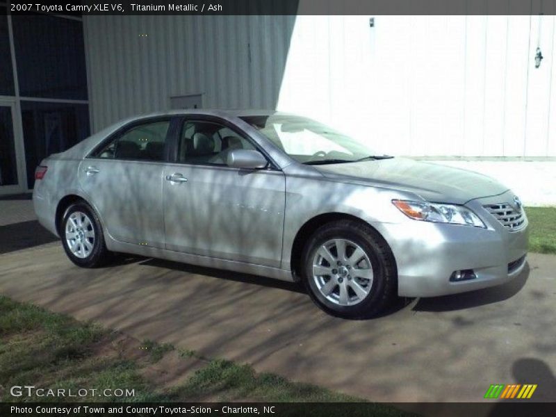 Titanium Metallic / Ash 2007 Toyota Camry XLE V6