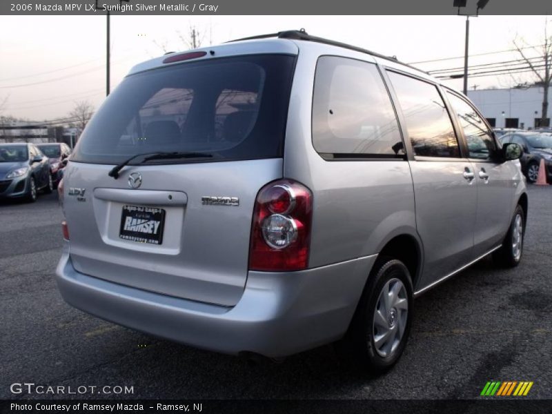 Sunlight Silver Metallic / Gray 2006 Mazda MPV LX