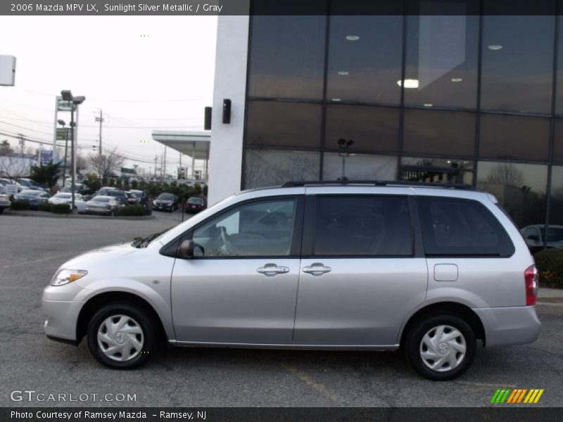 Sunlight Silver Metallic / Gray 2006 Mazda MPV LX