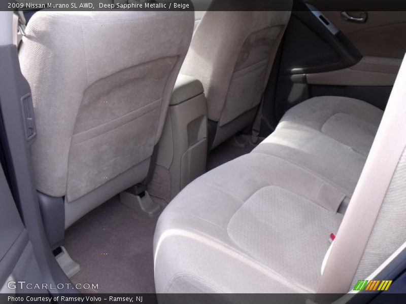 Deep Sapphire Metallic / Beige 2009 Nissan Murano SL AWD