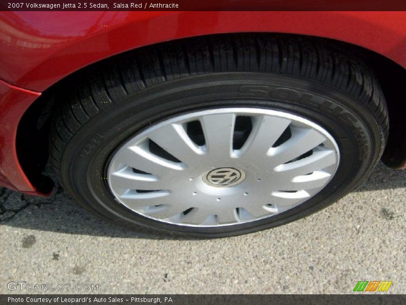 Salsa Red / Anthracite 2007 Volkswagen Jetta 2.5 Sedan