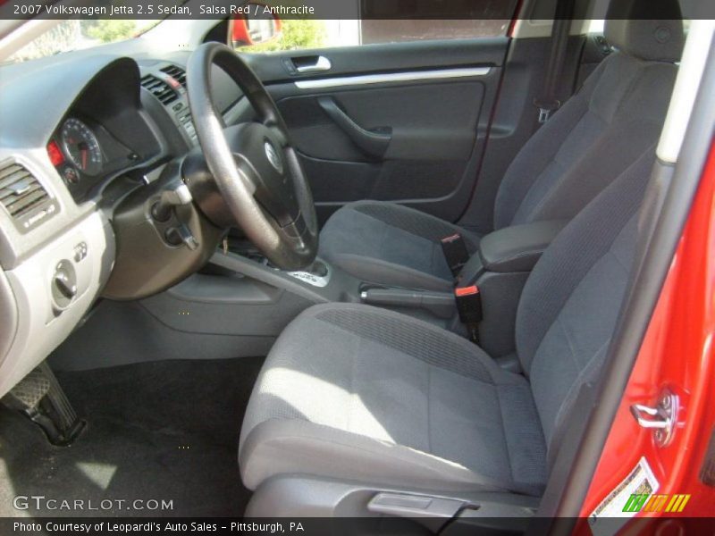 Salsa Red / Anthracite 2007 Volkswagen Jetta 2.5 Sedan