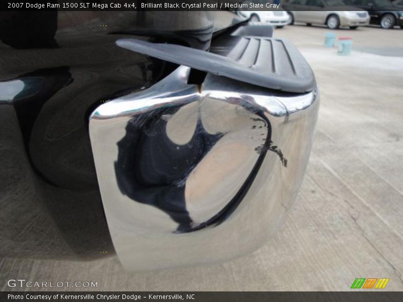 Brilliant Black Crystal Pearl / Medium Slate Gray 2007 Dodge Ram 1500 SLT Mega Cab 4x4
