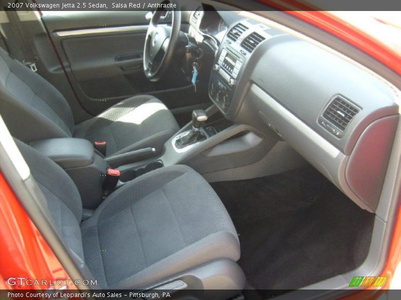 Salsa Red / Anthracite 2007 Volkswagen Jetta 2.5 Sedan