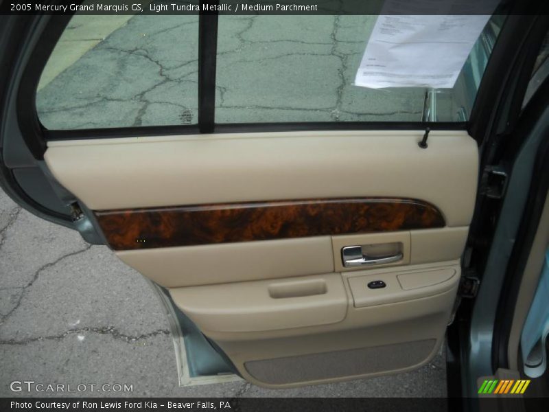 Light Tundra Metallic / Medium Parchment 2005 Mercury Grand Marquis GS