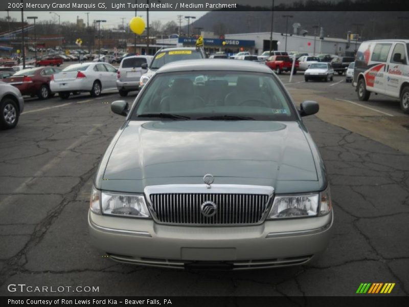 Light Tundra Metallic / Medium Parchment 2005 Mercury Grand Marquis GS