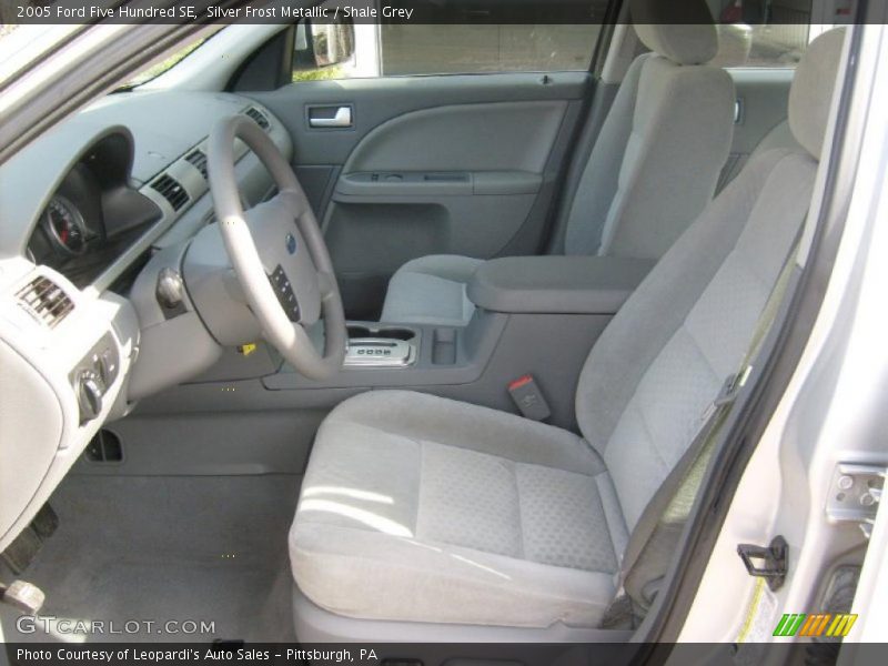 Silver Frost Metallic / Shale Grey 2005 Ford Five Hundred SE