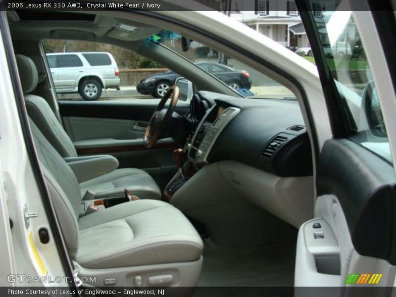 Crystal White Pearl / Ivory 2006 Lexus RX 330 AWD