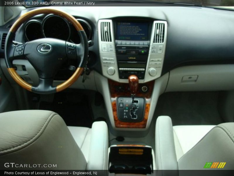Crystal White Pearl / Ivory 2006 Lexus RX 330 AWD