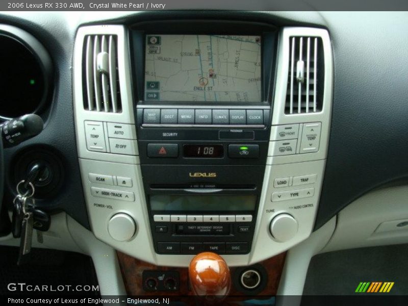 Crystal White Pearl / Ivory 2006 Lexus RX 330 AWD
