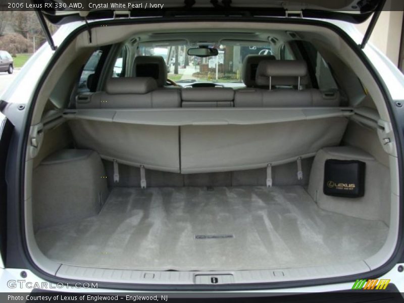 Crystal White Pearl / Ivory 2006 Lexus RX 330 AWD