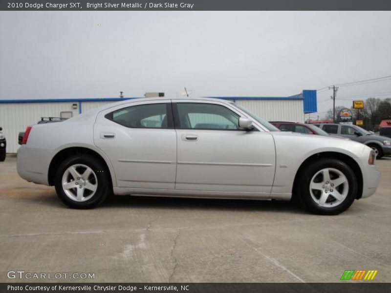 Bright Silver Metallic / Dark Slate Gray 2010 Dodge Charger SXT