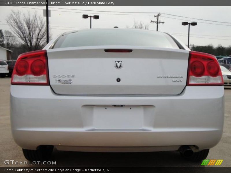 Bright Silver Metallic / Dark Slate Gray 2010 Dodge Charger SXT