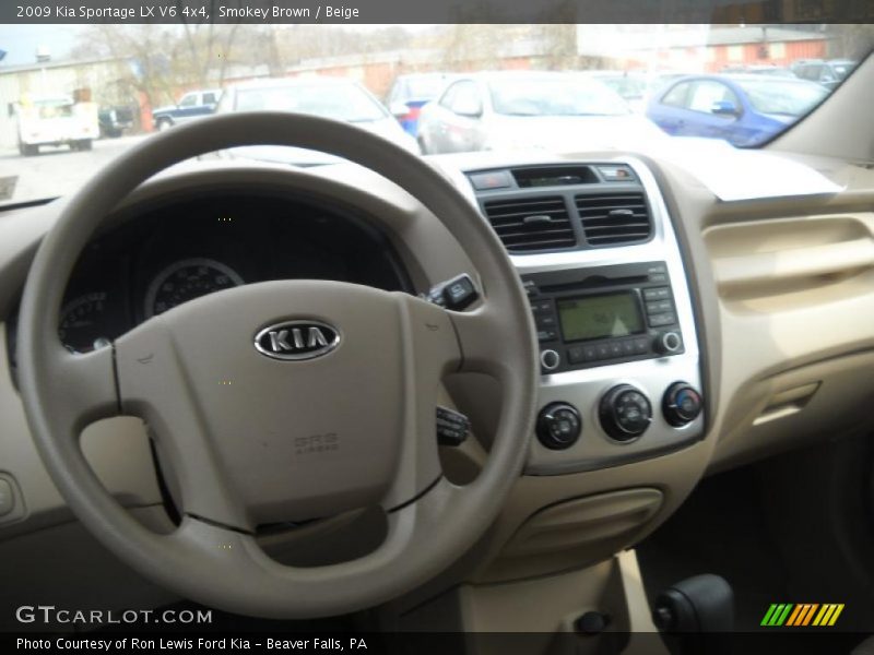 Smokey Brown / Beige 2009 Kia Sportage LX V6 4x4