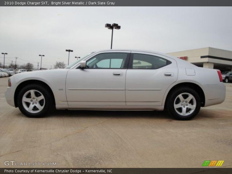 Bright Silver Metallic / Dark Slate Gray 2010 Dodge Charger SXT