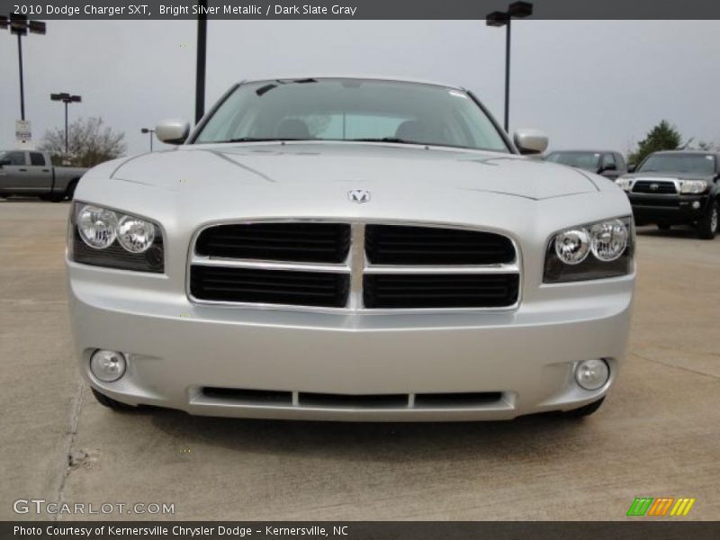 Bright Silver Metallic / Dark Slate Gray 2010 Dodge Charger SXT