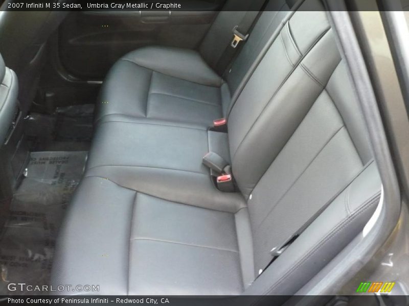 Umbria Gray Metallic / Graphite 2007 Infiniti M 35 Sedan