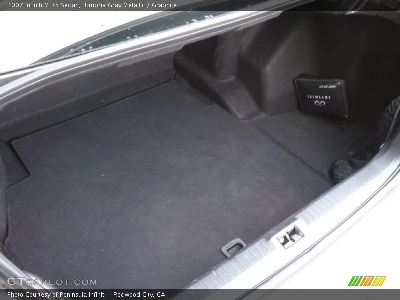 Umbria Gray Metallic / Graphite 2007 Infiniti M 35 Sedan