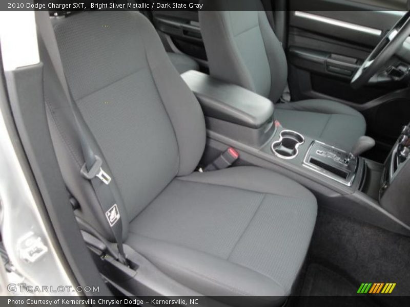Bright Silver Metallic / Dark Slate Gray 2010 Dodge Charger SXT