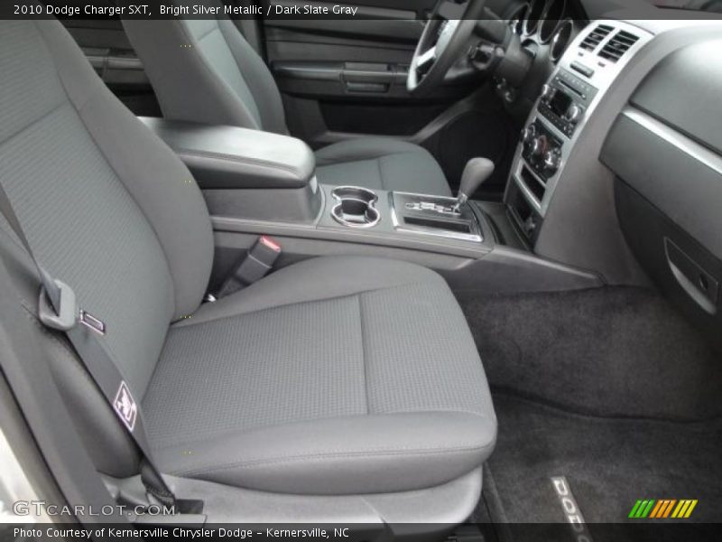 Bright Silver Metallic / Dark Slate Gray 2010 Dodge Charger SXT