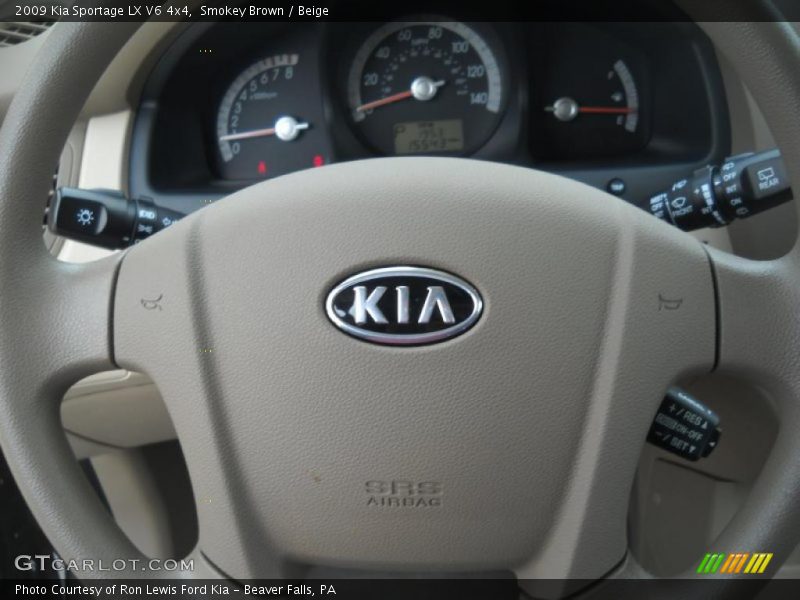 Smokey Brown / Beige 2009 Kia Sportage LX V6 4x4