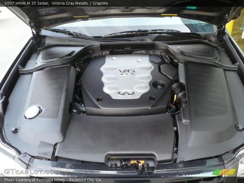Umbria Gray Metallic / Graphite 2007 Infiniti M 35 Sedan