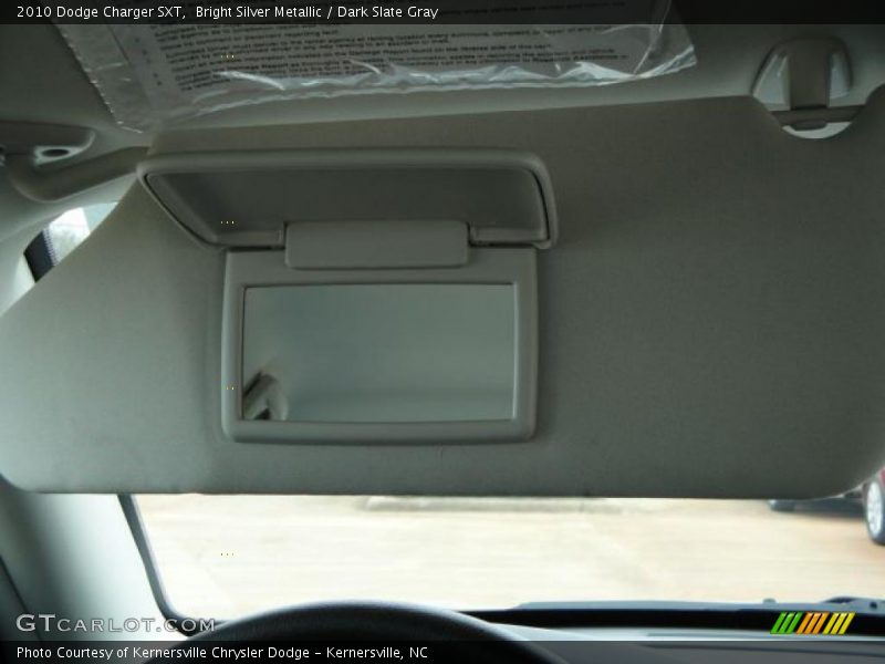 Bright Silver Metallic / Dark Slate Gray 2010 Dodge Charger SXT