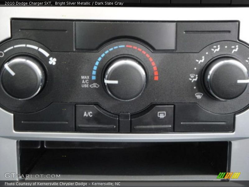 Bright Silver Metallic / Dark Slate Gray 2010 Dodge Charger SXT
