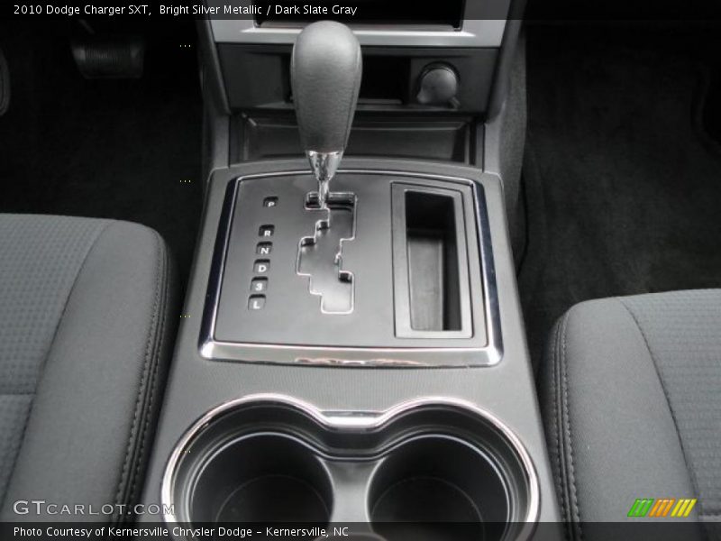 Bright Silver Metallic / Dark Slate Gray 2010 Dodge Charger SXT
