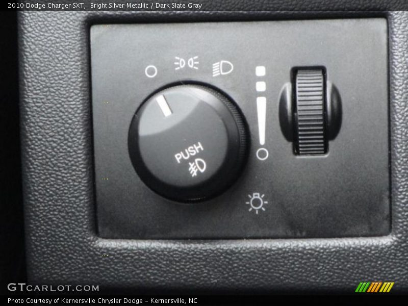 Bright Silver Metallic / Dark Slate Gray 2010 Dodge Charger SXT