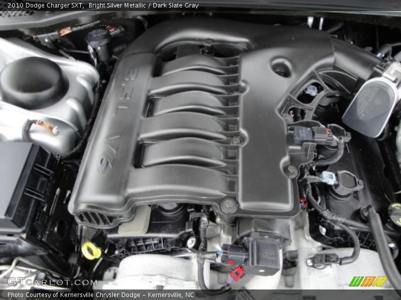 Bright Silver Metallic / Dark Slate Gray 2010 Dodge Charger SXT