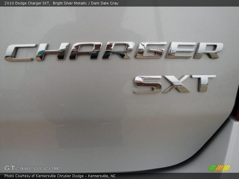 Bright Silver Metallic / Dark Slate Gray 2010 Dodge Charger SXT