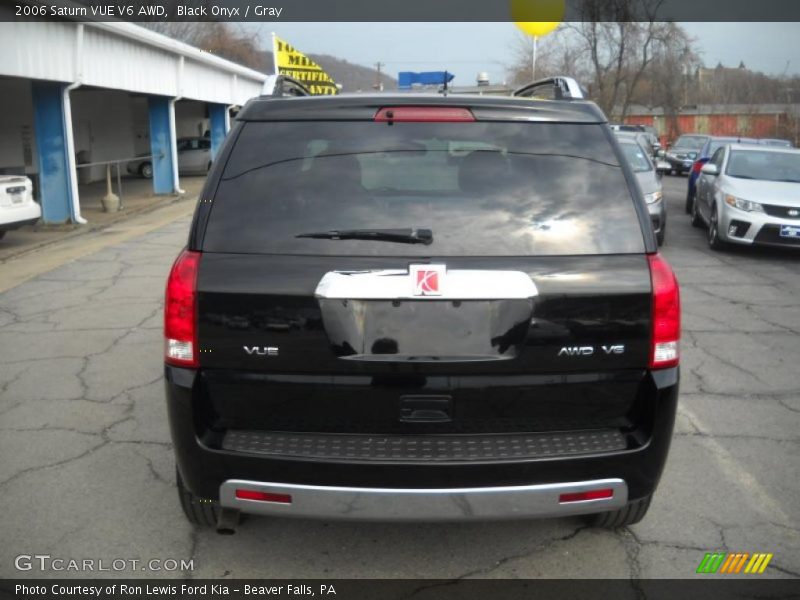 Black Onyx / Gray 2006 Saturn VUE V6 AWD