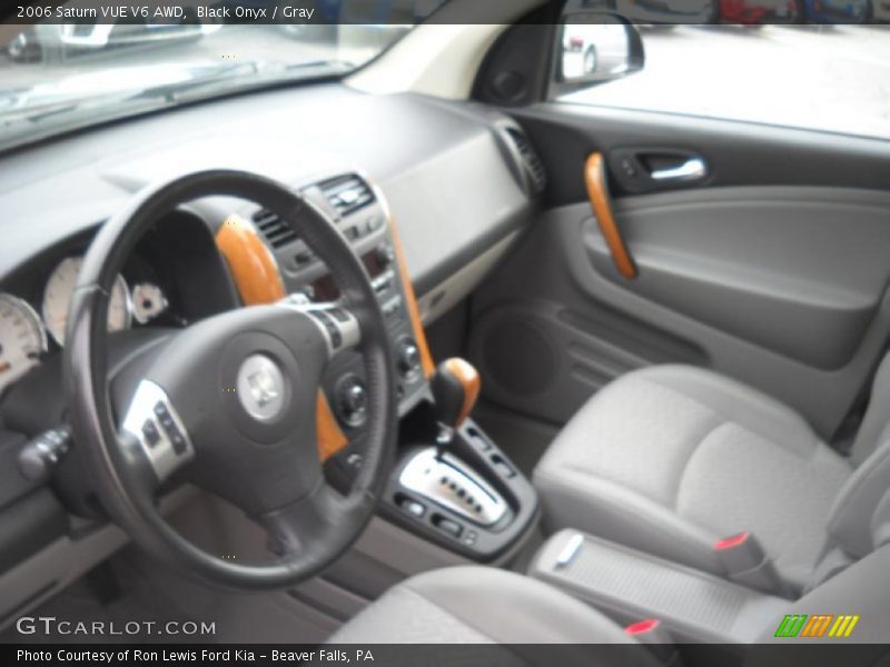 Black Onyx / Gray 2006 Saturn VUE V6 AWD