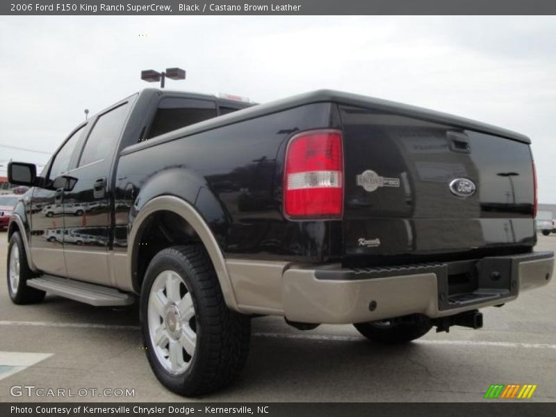 Black / Castano Brown Leather 2006 Ford F150 King Ranch SuperCrew