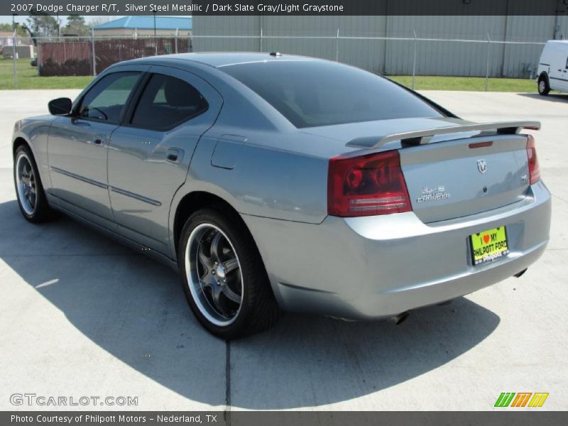 Silver Steel Metallic / Dark Slate Gray/Light Graystone 2007 Dodge Charger R/T