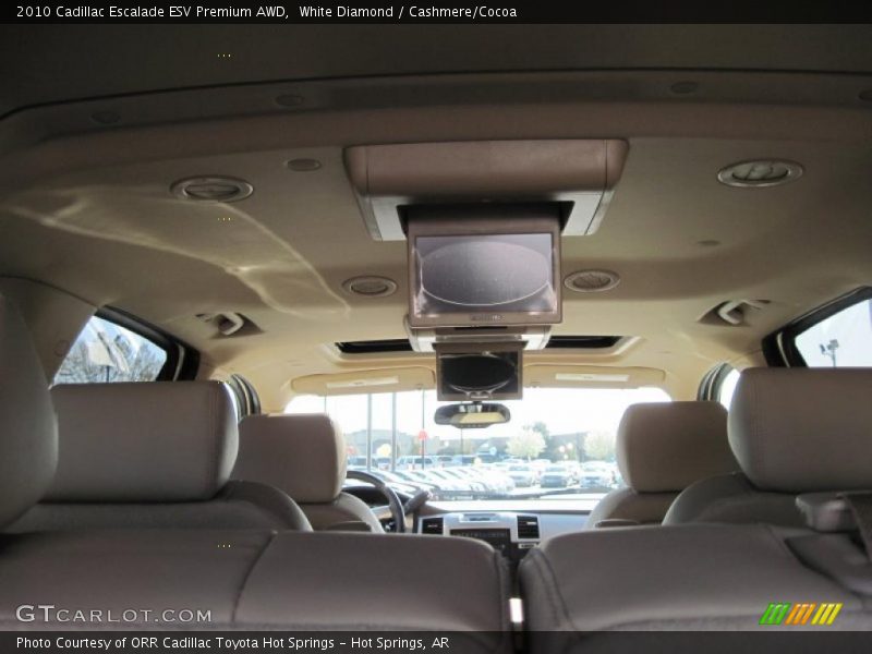 White Diamond / Cashmere/Cocoa 2010 Cadillac Escalade ESV Premium AWD