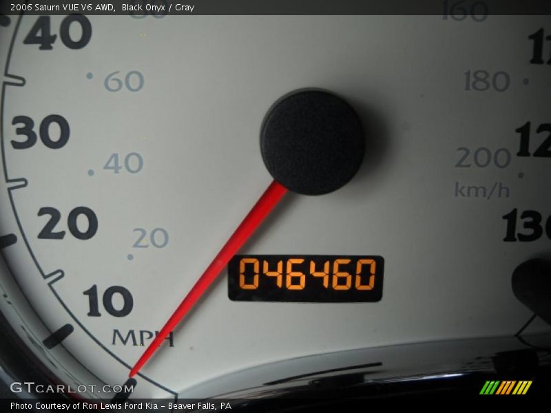 Black Onyx / Gray 2006 Saturn VUE V6 AWD